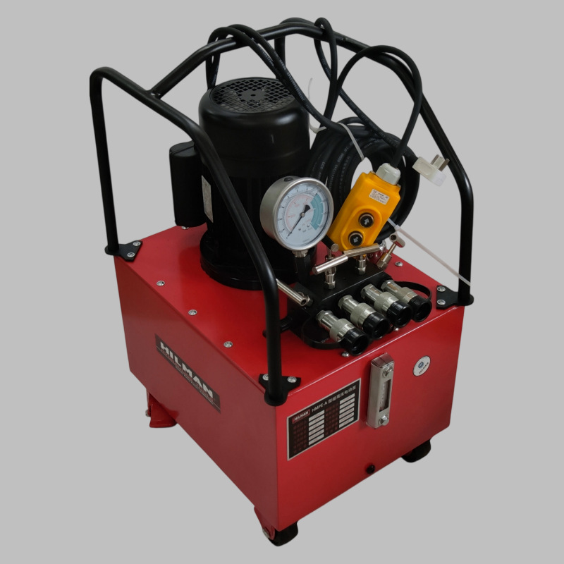 哈尔曼1.5KW超高压液压电动泵 可单独/同步控制多台工具